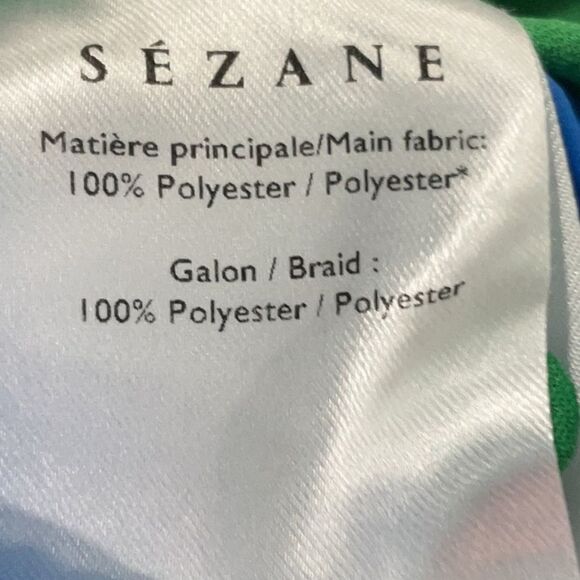 Sezane Fride Blouse Emerald Green Vert Flash French Girl Top Lightweight Size 2 - Picture 8 of 13